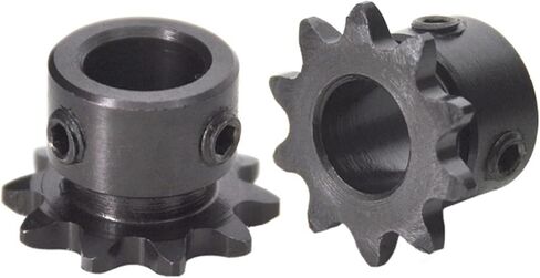 Steel Motor Drive Gear 1pcs 04C Chain Gear Steel 9T Teeth Industrial Sprocket Wheel with Top Wire Bore 5/6/8/10mm(6mm) in Saudi Arabia