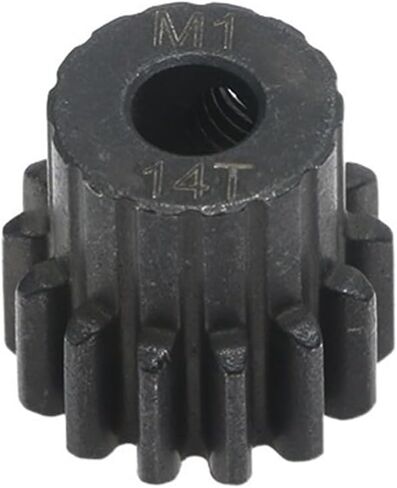 Gear Motor Motor Gear 1PCS M1 5MM 13T 14T 15T 16T 17T 18T 19T 20T 21T 22T Steel Steel Pinion Motor Gear (14T) in Saudi Arabia