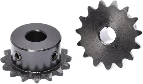 Steel Motor Drive Gear 1pcs 10 Teeth 04C 25H Chain Gear Steel 6mm-12mm Bore Industrial Sprocket Wheel Motor Chain Drive Sprocket(8mm) in Saudi Arabia