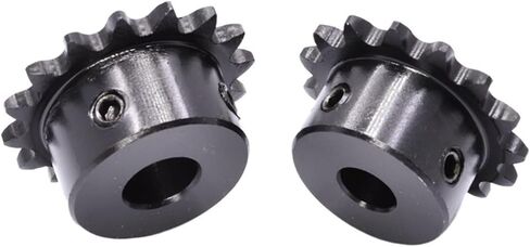 Steel Motor Drive Gear 1pcs 10 Teeth 04C 25H Chain Gear Steel 6mm-12mm Bore Industrial Sprocket Wheel Motor Chain Drive Sprocket(8mm) in Saudi Arabia