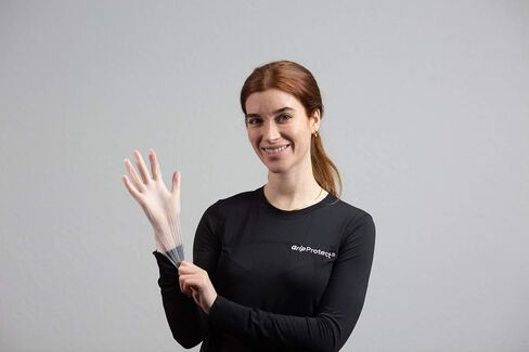 GripProtect Vinyl Exam Gloves | Powder-Free Disposable Gloves | Medical, Food (Small 1,000) in Kuwait