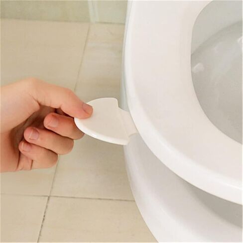 Toilet Seat Cover Lifter Sanitary Closestool Lift Handle Lid Bathroom Supplies Cleaning Tool in Saudi Arabia