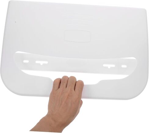 ARTIBETTER Wall Mount Toilet Seat Cover Holder Durable Plastic Dispenser for Bathroom Easy Access Decorative Rack for Toilet Seat Covers Versatile and Sturdy Design in Saudi Arabia