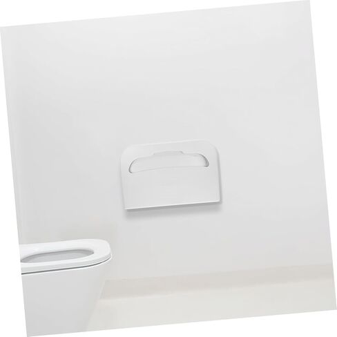 ARTIBETTER Wall Mount Toilet Seat Cover Holder Durable Plastic Dispenser for Bathroom Easy Access Decorative Rack for Toilet Seat Covers Versatile and Sturdy Design in Saudi Arabia