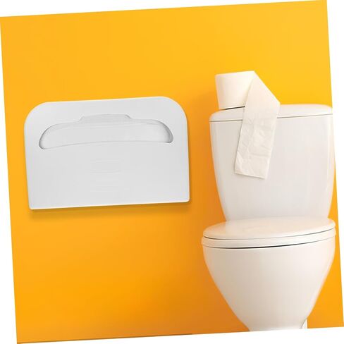 ARTIBETTER Wall Mount Toilet Seat Cover Holder Durable Plastic Dispenser for Bathroom Easy Access Decorative Rack for Toilet Seat Covers Versatile and Sturdy Design in Saudi Arabia