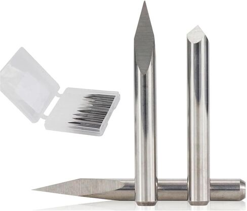 10Pcs 3.175mm Shank 3 Edge PCB Engraving Bit Set 20/30/40/45/60/90 Degrees Tip 0.1 0.2 0.3mm Milling(30Dx0.2mm) in Saudi Arabia