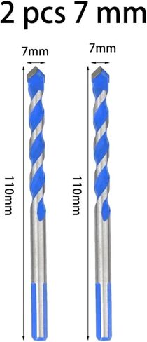 Multi-Functional Glass Drill Bit Triangle Bits Ceramic Tile Concrete Brick Metal Stainless Steel Wood(1 pcs 10mm) in Saudi Arabia