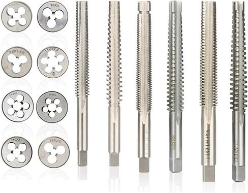 HSS Left Hand Tap & Die Set TR8 TR10 TR12 TR14 TR16 Thread Screw Tap Machine Plug Tap Thread Tools 1Pcs(TR14x3) in Saudi Arabia