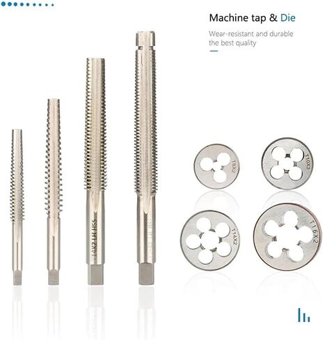 HSS Left Hand Tap & Die Set TR8 TR10 TR12 TR14 TR16 Thread Screw Tap Machine Plug Tap Thread Tools 1Pcs(TR14x3) in Saudi Arabia