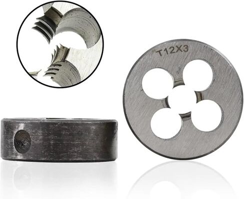 HSS Left Hand Tap & Die Set TR8 TR10 TR12 TR14 TR16 Thread Screw Tap Machine Plug Tap Thread Tools 1Pcs(TR14x3) in Saudi Arabia