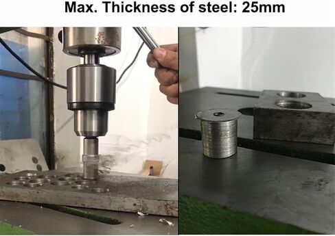 1Pcs Core Drill Hole Saw Tungsten Carbide Tip Drill Bit 16mm to 23mm for Stainless Steel Metal Alloy Drilling Bit(22.5mm) in Saudi Arabia
