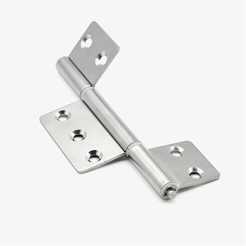 Hinge Bearings Can Rotate Flag Shaped Stop Mute Buffer 304 Stainless Steel Industrial Hardware Triple Hinge 1Pcs(ZL264-6) in Saudi Arabia