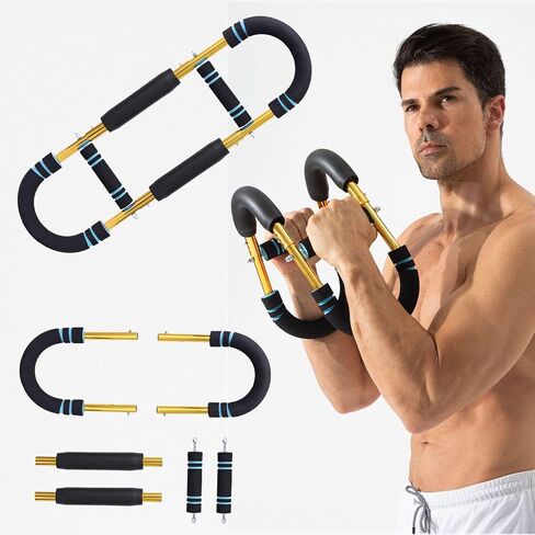 Twister Arm Trainer,40-130lb Adjustable Chest Workout Equipment,Muscle Builder & Strength Training for Arms,for Men & Women, Home Gym Strength Trainer in Saudi Arabia