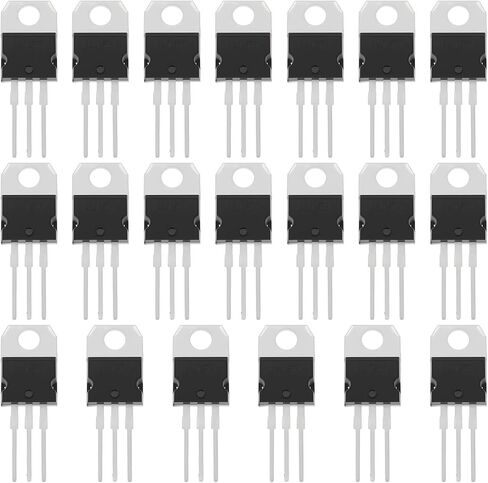 20pcs 12V 1.5A L7912CV Voltage Regulator TO-220 Package 3Pin Linear Regulator in Saudi Arabia