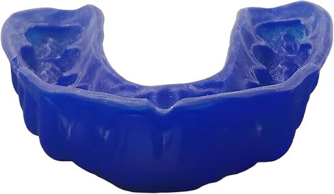 Custom Sports Mouth Guard for Youth & Adults, 3.0mm Heavy-Duty Protection, Personalized Fit for Football, MMA, Hockey, Lacrosse, Wrestling Training (Black) in Saudi Arabia