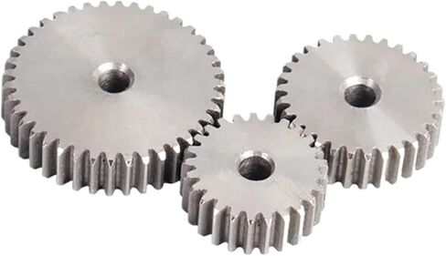 ترس محرك الصلب 1PCS 1M SPUR GEAR 27T/28T/29T/30T/31T/32T/33T/34T/35T/36T/37T/38T/39T/40T/41T سمك الكربون 10 ملم (الحجم: 1M 30T -1PCS) in Kuwait