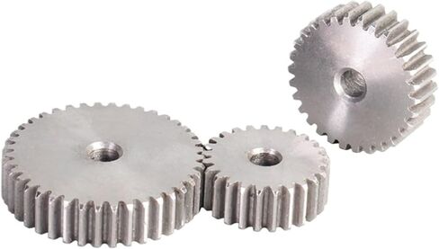 ترس محرك الصلب 1PCS 1M SPUR GEAR 27T/28T/29T/30T/31T/32T/33T/34T/35T/36T/37T/38T/39T/40T/41T سمك الكربون 10 ملم (الحجم: 1M 30T -1PCS) in Kuwait
