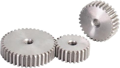 ترس محرك الصلب 1PCS 1M SPUR GEAR 27T/28T/29T/30T/31T/32T/33T/34T/35T/36T/37T/38T/39T/40T/41T سمك الكربون in Kuwait
