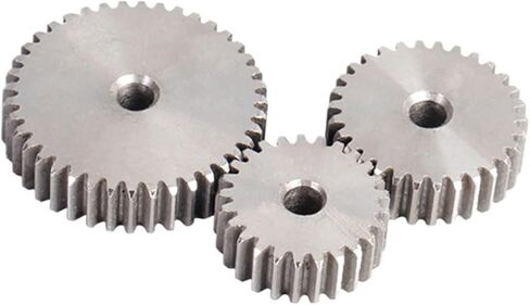ترس محرك الصلب 1PCS 1M SPUR GEAR 27T/28T/29T/30T/31T/32T/33T/34T/35T/36T/37T/38T/39T/40T/41T سمك الكربون in Kuwait