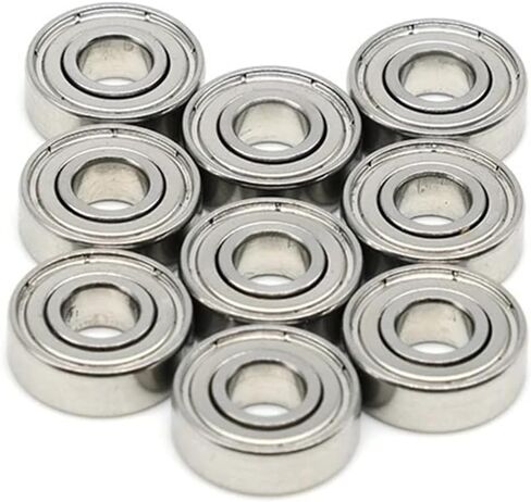10Pcs S696ZZ 6x15x5 Mm Stainless Steel Ball Bearings AISI440C in Saudi Arabia