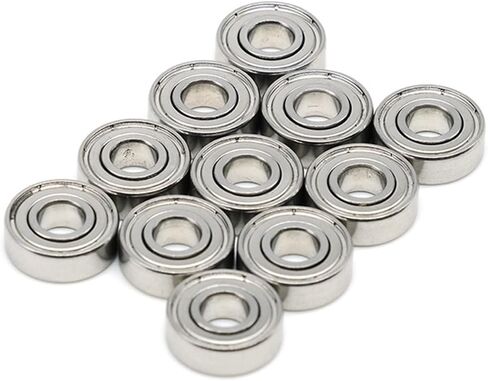 10Pcs S696ZZ 6x15x5 Mm Stainless Steel Ball Bearings AISI440C in Saudi Arabia