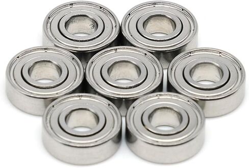 10Pcs S696ZZ 6x15x5 Mm Stainless Steel Ball Bearings AISI440C in Saudi Arabia