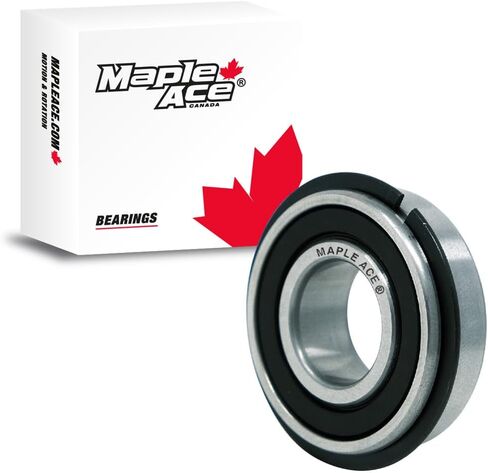 Maple Ace 6208-2rsnr Ball Bearing W/Snap Ring 40x80x18mm 6208 2rsnr Rubber Seeded (PC 1) in Kuwait