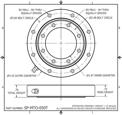 MTO -050T Slewing Bearing Interchange - 4.33 "OD X 1.97" id x .79 "الارتفاع القرص الدوار in Saudi Arabia