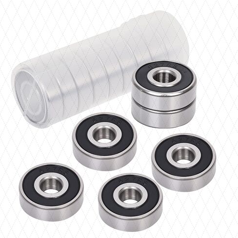 20 PCS MR63ZZ Miniature Deep Groove Ball Bearings ، دعم مسبقًا ودعمًا مرتفعًا RPM - - 3 × 6 × 2.5 مم in Kuwait