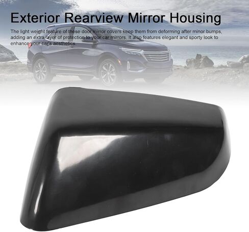 Side Door Rear View Mirror Cover Cap Rearview Door Wing Mirror Housing Rearview Mirrors Trim Exterior Accessories Compatible with Terrain AT4 SL (Left) in Saudi Arabia