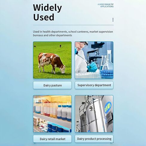 Dairy Milk Analyzer Ultrasonic Dairy Composition Analyzer with USB Interface Thermal Printer for Dairy Milk Goat Milk Fat Protein Detector Laboratory Dairy Detector in Saudi Arabia