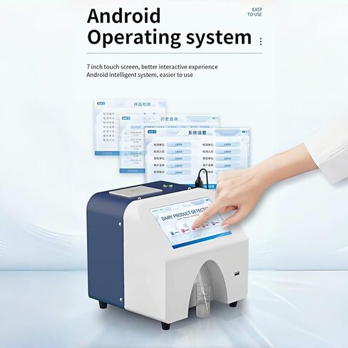 Dairy Milk Analyzer Ultrasonic Dairy Composition Analyzer with USB Interface Thermal Printer for Dairy Milk Goat Milk Fat Protein Detector Laboratory Dairy Detector in Saudi Arabia