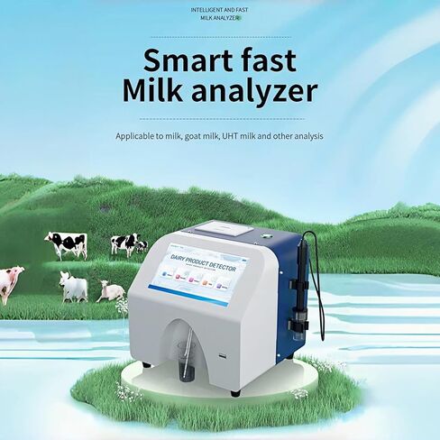 Dairy Milk Analyzer Dairy Composition Analyzer with USB Interface Thermal Printer for Laboratory Cow Milk Fat Tester Dairy Analyzer in Saudi Arabia