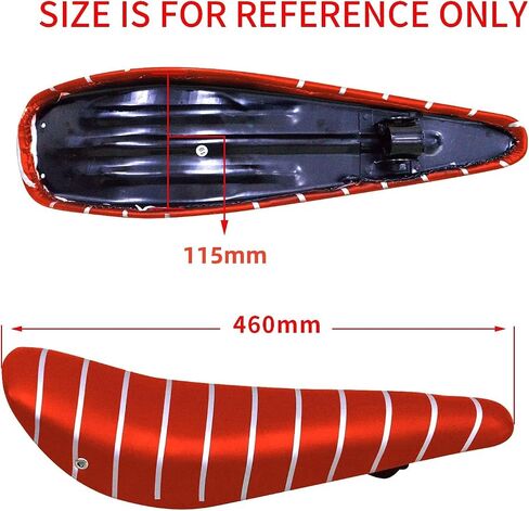 Black/Blue/Red Banana Saddle, Bicycle Seat w/Frame Equipped - 2 Stroke 66cc/80cc Gas Motorized Bicycle in Saudi Arabia
