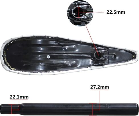 Black/Blue/Red Banana Saddle, Bicycle Seat w/Frame Equipped - 2 Stroke 66cc/80cc Gas Motorized Bicycle in Saudi Arabia