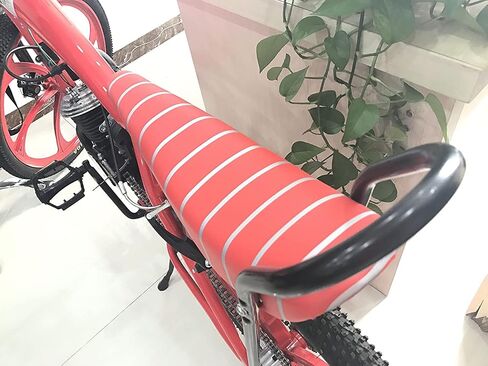 Black/Blue/Red Banana Saddle, Bicycle Seat w/Frame Equipped - 2 Stroke 66cc/80cc Gas Motorized Bicycle in Saudi Arabia