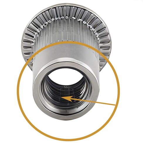 20pcs 304 من الفولاذ المقاوم للصدأ رأس مسطح رأس برسل برسل مسجّة مركبة من خلال ثقب m6x9x15mm لمحبي معدات تسقيف الخزانة الحديد الرقيقة المنزلية in Saudi Arabia