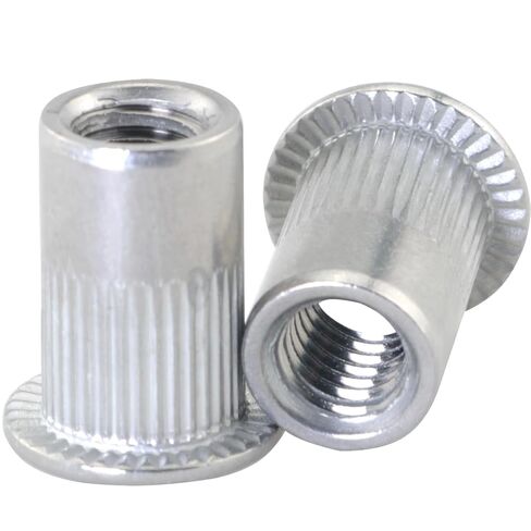 20pcs 304 من الفولاذ المقاوم للصدأ رأس مسطح رأس برسل برسل مسجّة مركبة من خلال ثقب m6x9x15mm لمحبي معدات تسقيف الخزانة الحديد الرقيقة المنزلية in Saudi Arabia