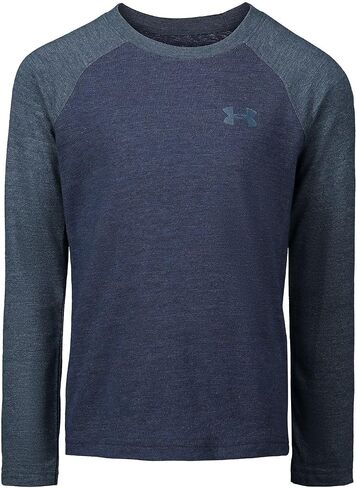 Under Armour Little Boys Colorblocked Raglan T-Shirt (US, Numeric, 4, Regular, Academy) in Saudi Arabia
