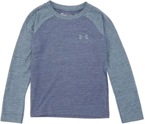 Under Armour Little Boys Colorblocked Raglan T-Shirt (US, Numeric, 4, Regular, Academy) in Saudi Arabia
