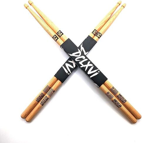 American Classic Extreme 5A Wood Drumsticks Classic Hardrock Drum Sticks 5A Drumsticks Accessories by DCLXVI Industries in Saudi Arabia