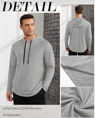 3 Pack Mens Big and Tall Hoddies Pullover Hooded Cotton Sweatshirts Loose Fit Long Sleeve Casual Hoodies in Saudi Arabia