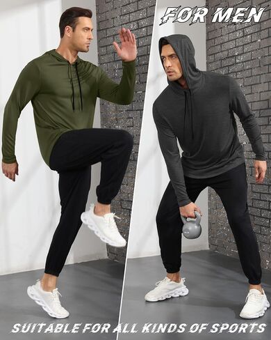 3 Pack Mens Big and Tall Hoddies Pullover Hooded Cotton Sweatshirts Loose Fit Long Sleeve Casual Hoodies in Saudi Arabia