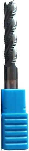 4mm 6mm 8mm 10mm 12mm Shank 4 Flute HRC45/55/60 Roughing End Mill Spiral Bit Milling Tools CNC Corn Endmills Router Bits(HRC45,D6x15x50L) in Saudi Arabia