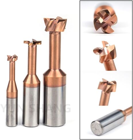 4mm-12mm shank t type type grooving milling cutter compley tungsten tungsten steel spotting bits cnc tool endmill t-slot milling (d12xh2xq5x12x75l) in Saudi Arabia