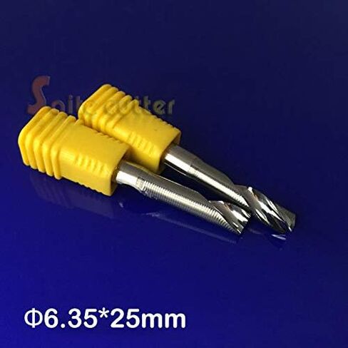 2pcs 6.35mm 1/4 "Shank Carbide CNC Router Vit in Saudi Arabia