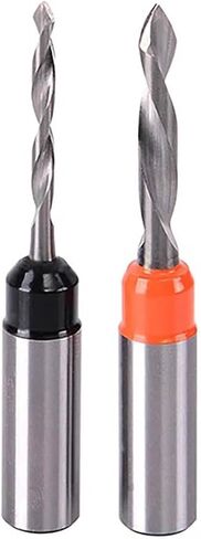 TCT Through Hole Locator Drill for Woodworking Drilling Bit Chuck CNC Router Dia 3-4mm Hole Boring 57mm 70mm Length(3.0mm L) in Saudi Arabia