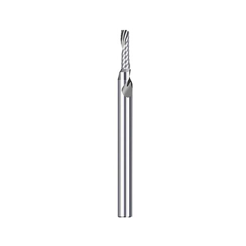 10pcs 3.175mm Shank Milling Cutter CNC End Mills Cutting Length 15/17/20/22mm One Flute Spiral Router Bits for Wood MDF PVC(3.175x20x3.175mm) in Saudi Arabia