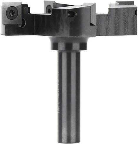 1/2 12.7mm Shank Milling Cutter Wood Planer Router Bit With 12x12mm Carbide Insert Slab Wood CNC Spoilboard Surfacing Router Bit in Saudi Arabia