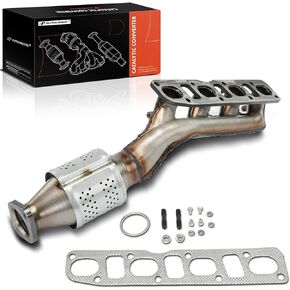 A-Premium Exhaust Manifold Catalytic Converter Kit Direct-Fit Compatible with Nissan Pathfinder 2008-2012, Pathfinder Armada 2004, TITAN 2004-2015, Armada, NV2500, NV3500 & QX56, 5.6L, EPA Compliant
